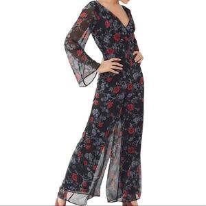 Ali & Jay Women’s Only Wish Floral Jumpsuit Size Small New With Tags